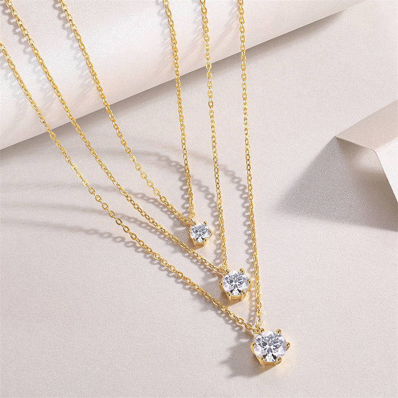 Sleek Women's Sterling Silver Necklace for Fashionable Looks