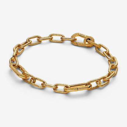 14k Gold Small Link Chain Bracelet