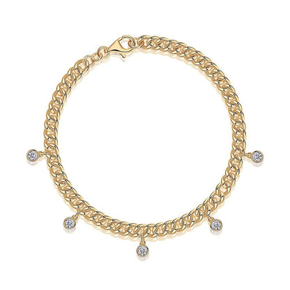 Sophisticated Women's Geometric Bracelet for Light Luxury Style