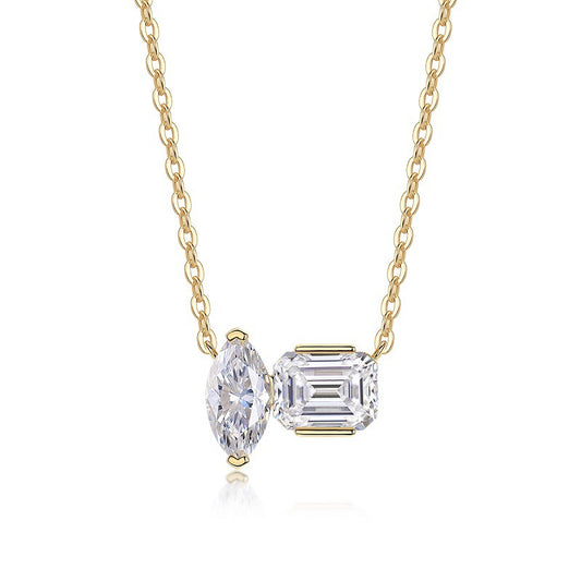 Sophisticated Women's Geometric Necklace for Professional Style