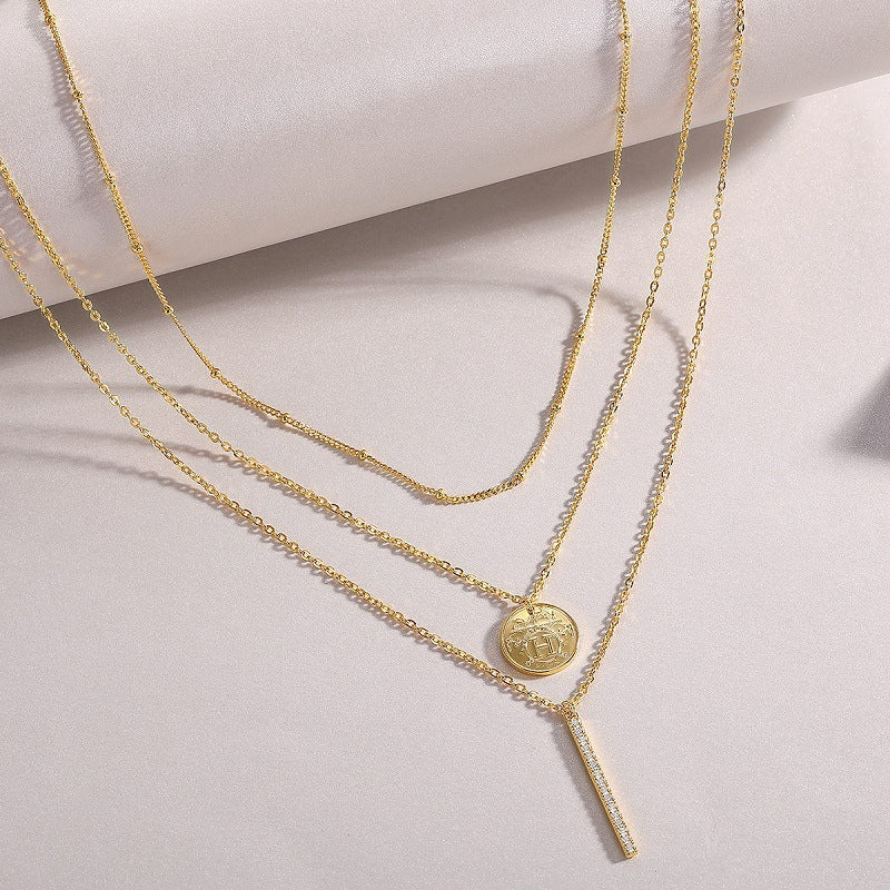 Sophisticated Women's Geometric Necklace for Professional Style