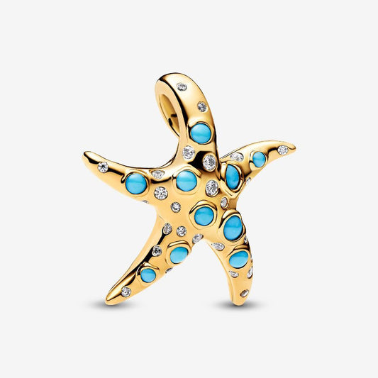 Cubic Zirconia Starfish Pendant