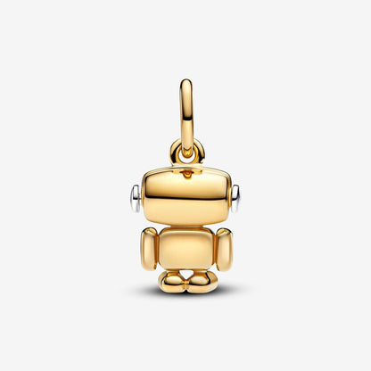 Sterling Silver Robot Charm
