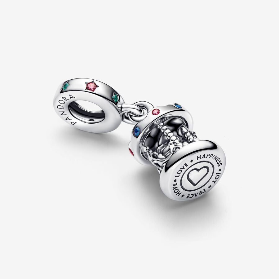 Sterling Silver Carousel Charm