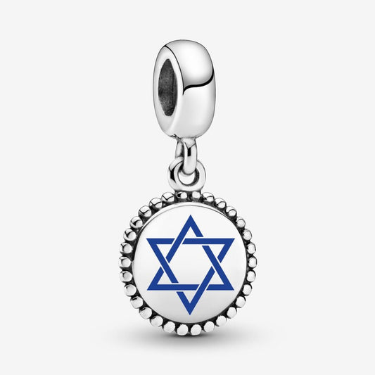 Sterling Silver Star of David Charm