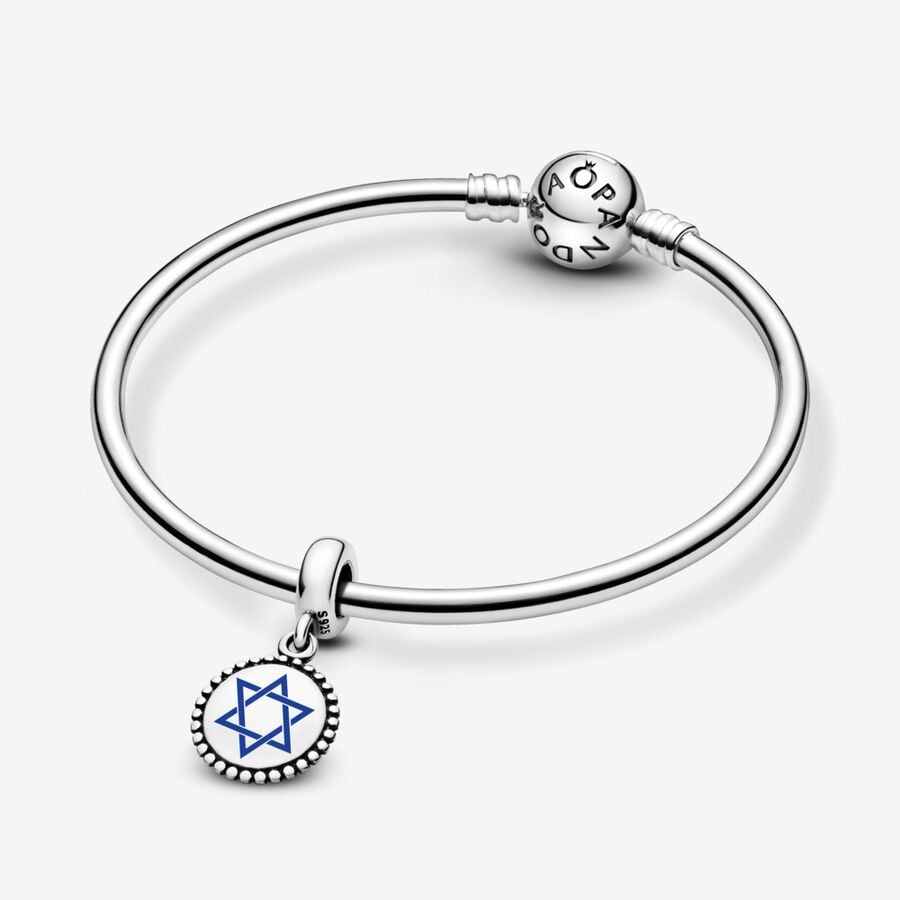 Sterling Silver Star of David Charm