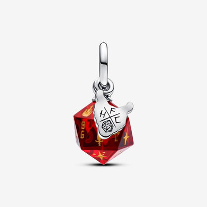 Hellfire Club D20 Glass Charm