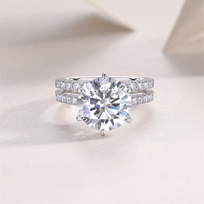 Stunning Circle Diamond Ring for Women
