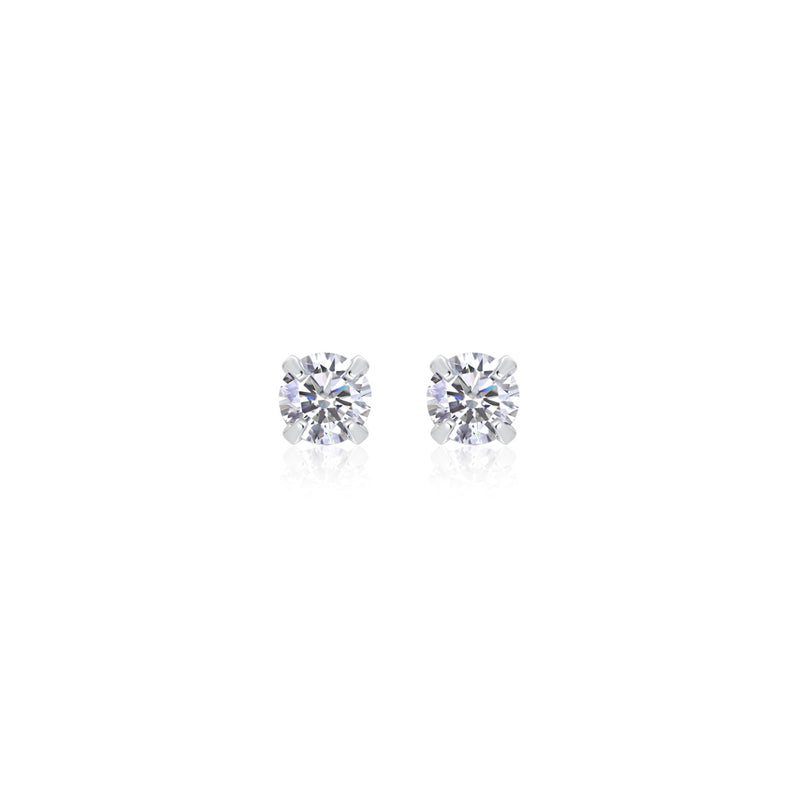 Stylish 925 Silver Moissanite Earrings with Geometric Accents