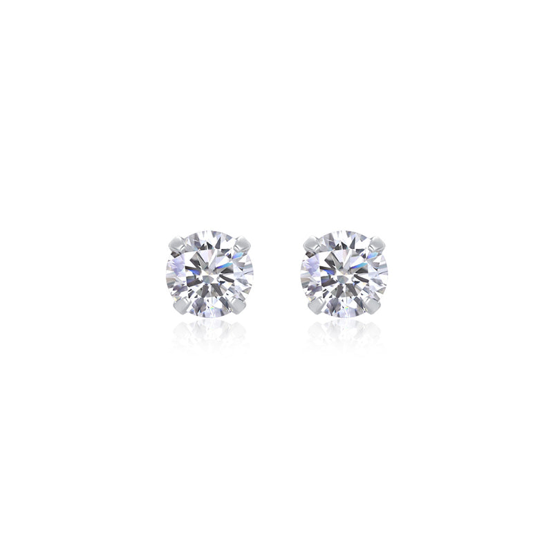 Stylish 925 Silver Moissanite Earrings with Geometric Accents