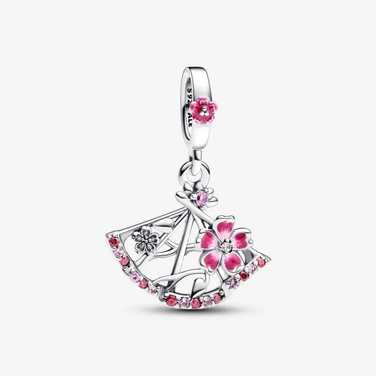 Swarovski Zirconia Fan Pendant