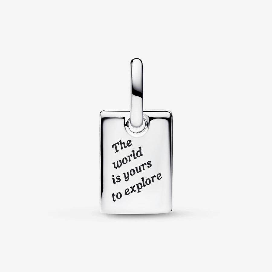 Sterling Silver Travel Charm