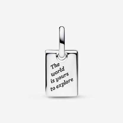 Sterling Silver Travel Charm