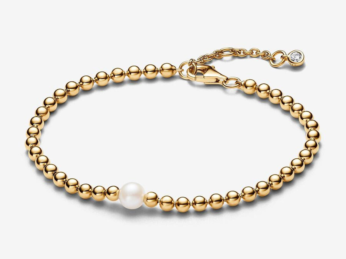 Treated Freshwater Cultured Pearl & Beads Bracelet