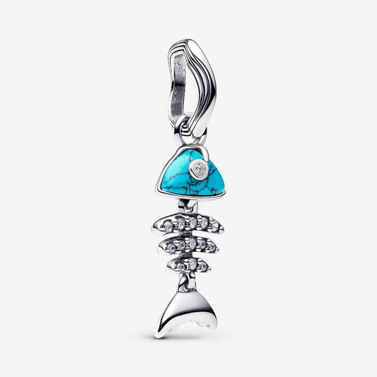 Sterling Silver Fishbone Charm
