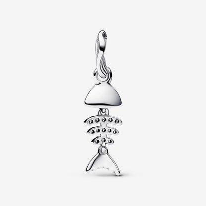 Sterling Silver Fishbone Charm
