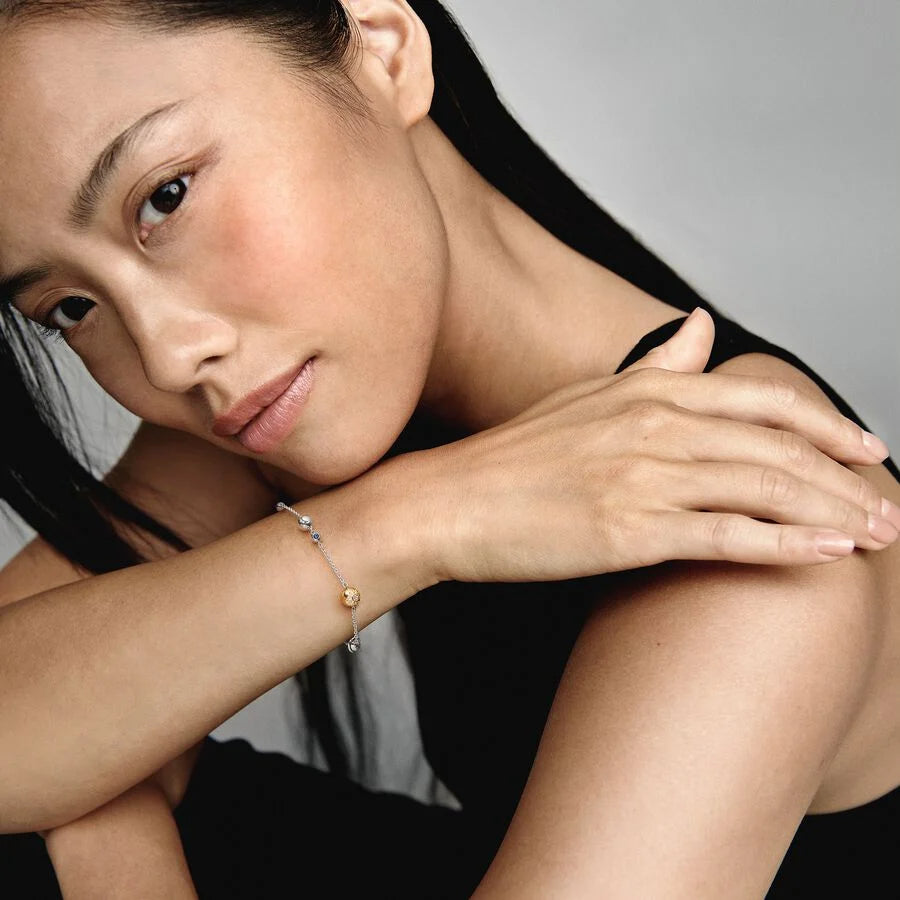 Two-Tone Sun & Moon Galaxy Bracelet