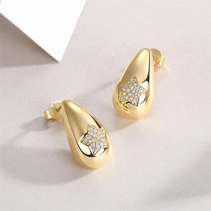 Versatile 1mm Moissanite Earrings for Modern Women