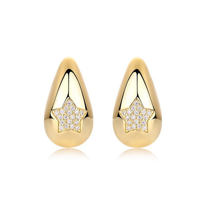Versatile 1mm Moissanite Earrings for Modern Women
