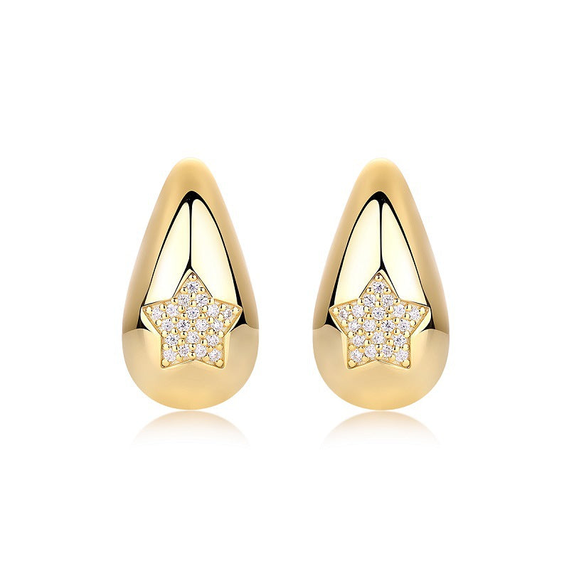 Versatile 1mm Moissanite Earrings for Modern Women
