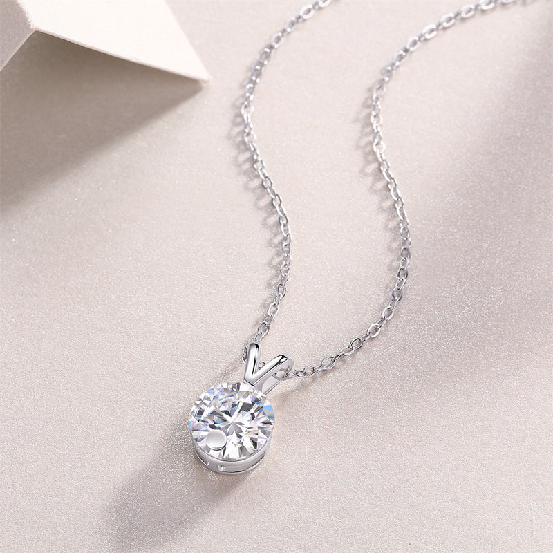 Versatile Layered Moissanite Necklace for Office and Casual Wear
