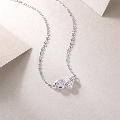 Versatile Moissanite Necklace for Office and Casual Wear