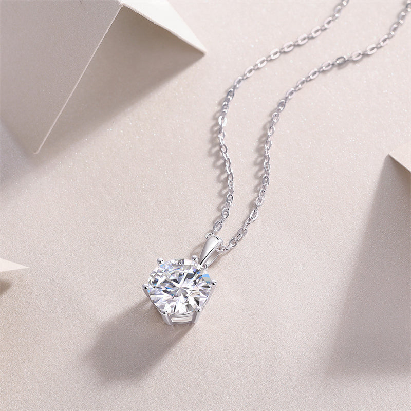 Versatile Moissanite Necklace for Office and Casual Wear
