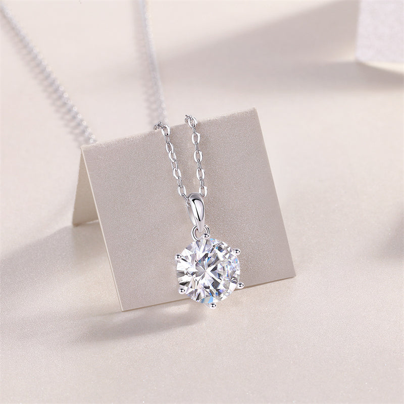 Versatile Moissanite Necklace for Office and Casual Wear