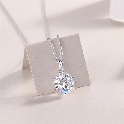 Versatile Moissanite Necklace for Office and Casual Wear