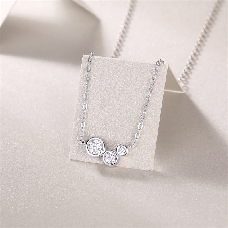 Versatile Moissanite Necklace for Office and Casual Wear