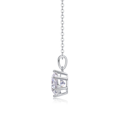 Versatile Moissanite Necklace for Office and Casual Wear