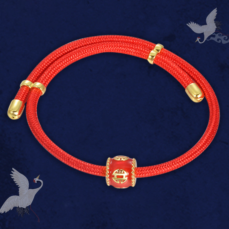 Vintage Tribal Silver Bracelet Handmade Religious Symbol Jewelry for Men Women