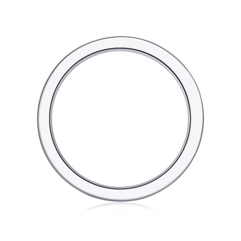 Women’s Elegant Geometric Moissanite Band