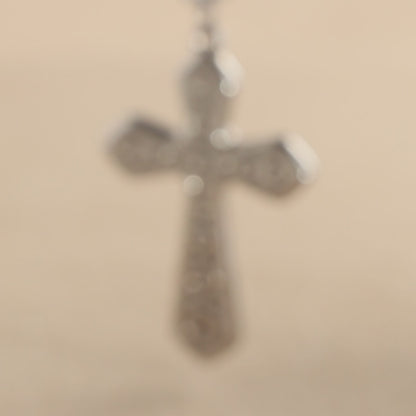 Stainless Steel Cross Pendant Necklace