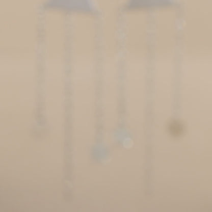 Silver Streamlined Earrings