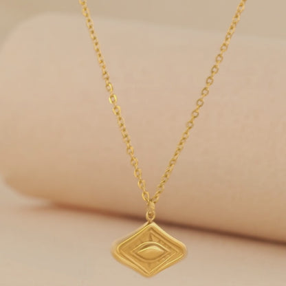 Devil's Eye Stainless Steel O-Chain Necklace